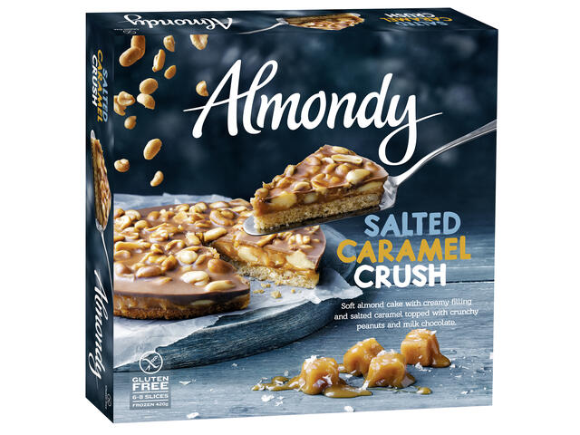 Almondy Prajitura caramel sarat 420 g