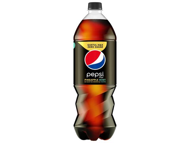 Pepsi Max Ananas Si Menta Bautura Racoritoare Carbogazoasa 2L