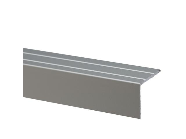 Profil pentru treapta cu surub S45, Set Prod, 25 mm, argintiu, 1 m