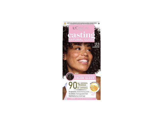 123 L Oreal Casting Natural Gloss Vopsea par Black Ganache