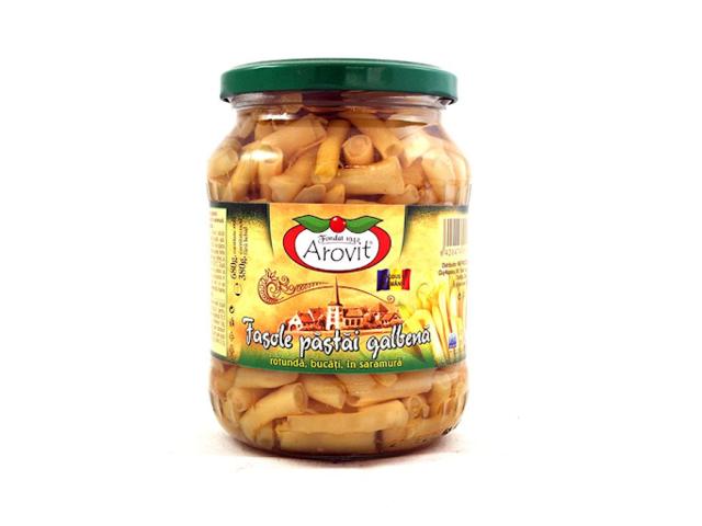 AROVIT FASOLE GALBENA PASTAI 680GR