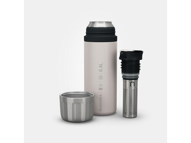 Bidon din inox cu filtru pentru ceai Drumeție și Camping 900 0,4L