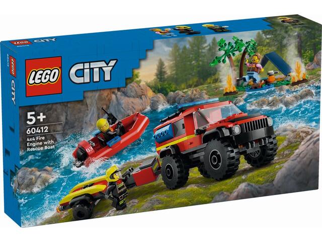 LEGO CITY CAMION 4X4 60412