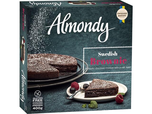 Tort Sweedish Brownie 400g Almondy