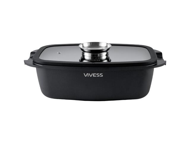 Vivess Tava cu capac, 32 cm