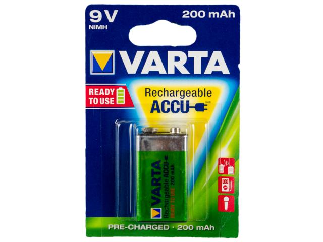 Acumulator Varta, 9V, 200mAh