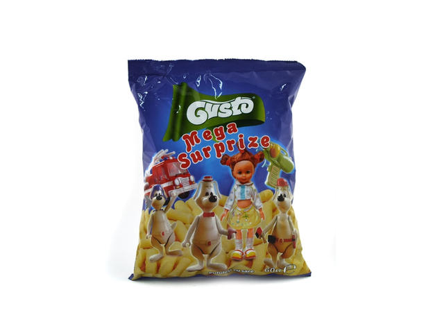 Pufuleti Gusto cu surprize, 60 g