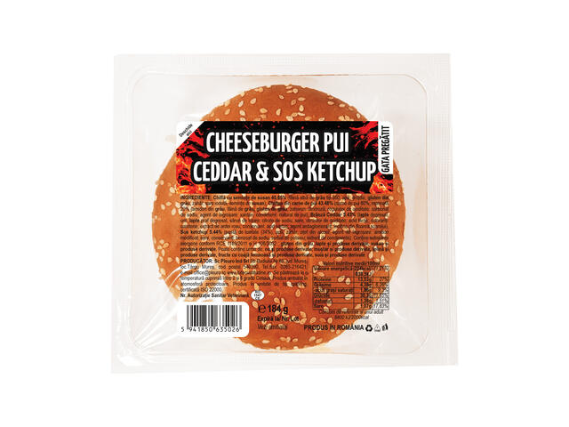 Cheeseburger pui&sos ketchup 184 g