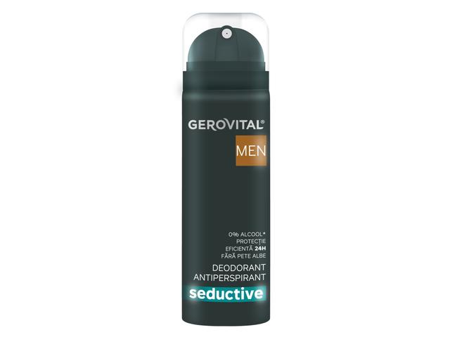 Deodorant Antiperspirant Seductive Gerovital Men 150 Ml