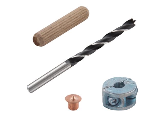 Set de dibluire Wolfcraft, 8mm, 28 piese