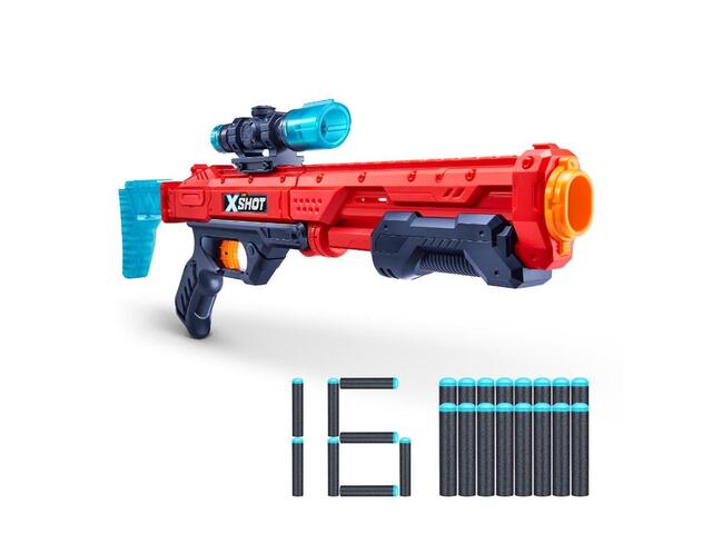 Blaster X-Shot Excel Hawk Eye, 16 proiectile