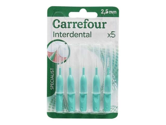 Periuta Interdentara X 5, 2.5 Mm Carrefour