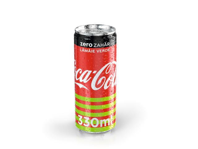 Coca-Cola Lime Zero Zahar 0.33L DOZA