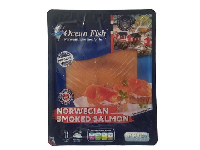 Ocean Somon File afumat 100g