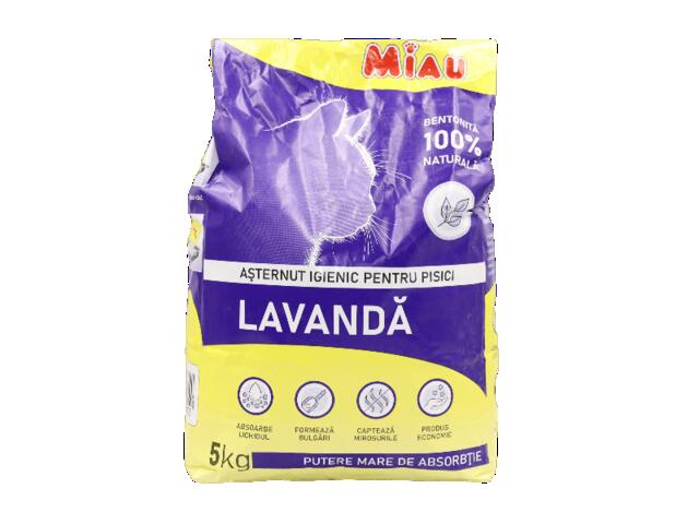 ASTERNUT IGIENIC MIAU MIAU LAVANDA 5 KG