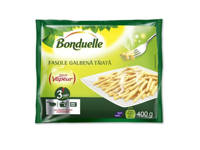 Fasole galbena taiata Vapeur Bonduelle, 400g