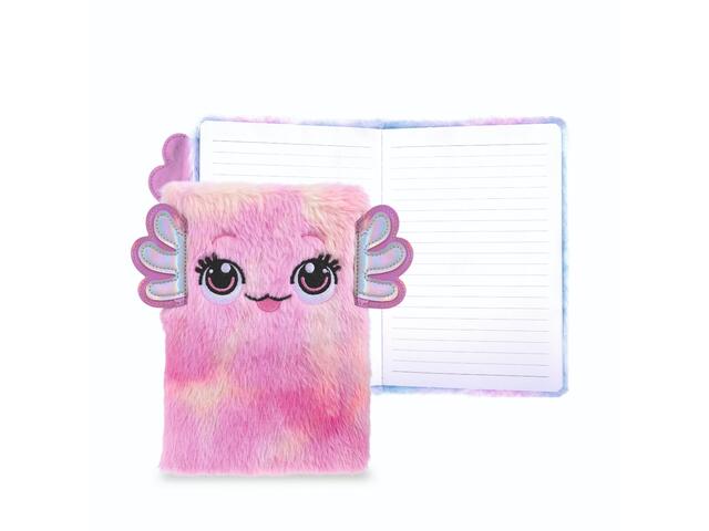 Agenda A5 cu coperta de plus, Depesche, Axolotl, 80 pagini