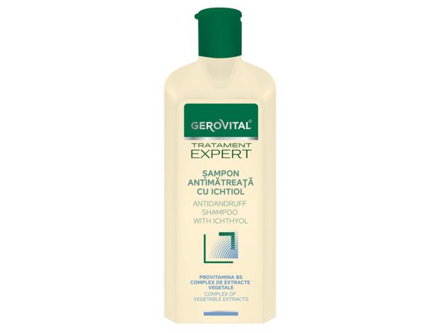 Sampon antimatreata cu Ichtiol Tratament Expert, Gerovital, Farmec