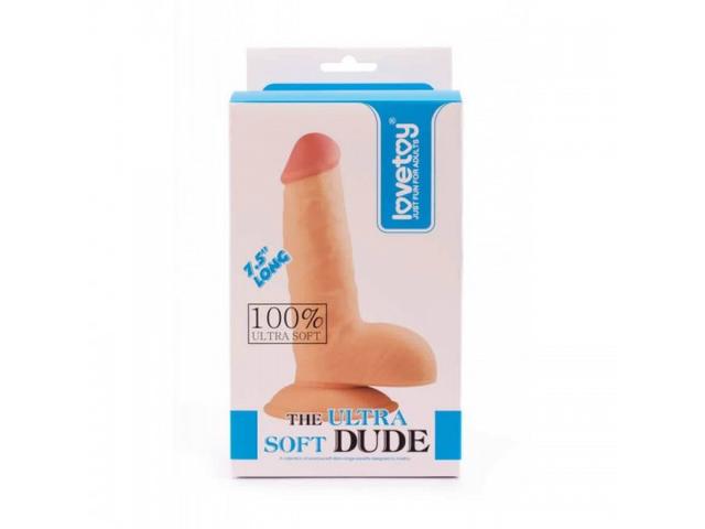 Dildo The Ultra Soft Dude 7.5 Inch Long