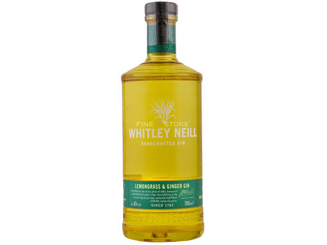 Whitley Neill Lemongrass & Ginger Gin 0.7L