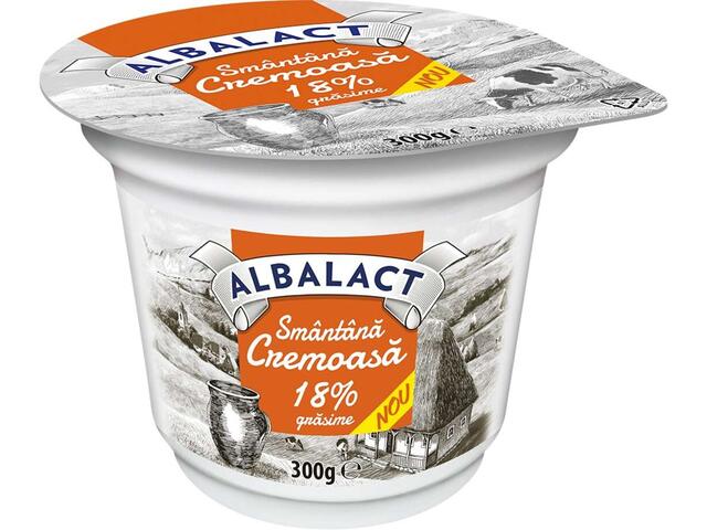 Albalact smantana 18% 300g