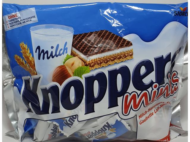 Knoppers Minis napolitane 200 g