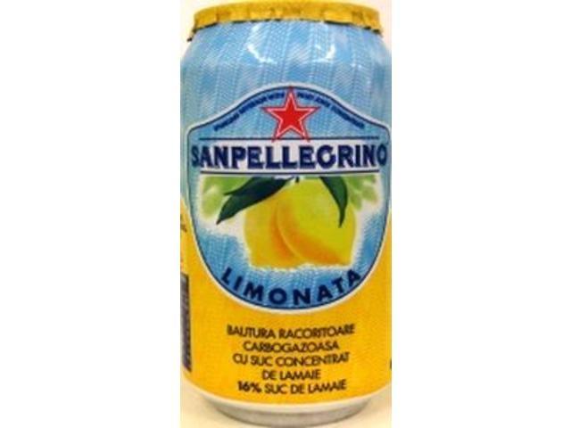 Bautura racoritoare carbogazoasa limonata 0.33 l San Pellegrino