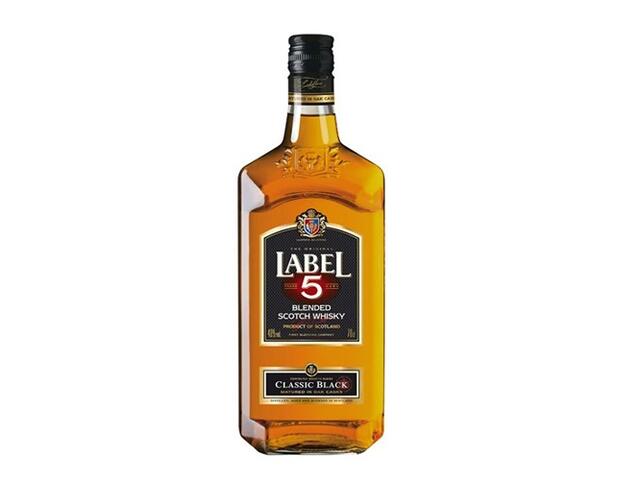 Label 5 whisky blended 40% alc 700 ml