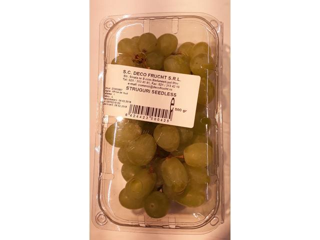 Struguri Seedless,casoleta 500 gr