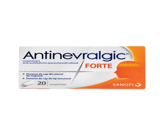 Antinevralgic Forte, 20 comprimate, Sanofi