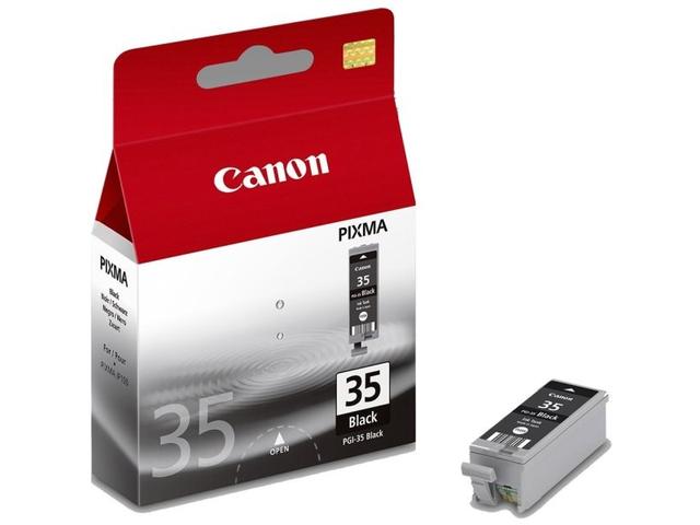Cartus cerneala Canon PGI-35BK, acoperire 191 pagini (Negru)