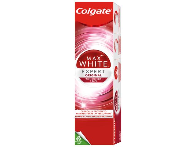 Pasta de dinti pentru albire Colgate Max White Expert Original 75ML