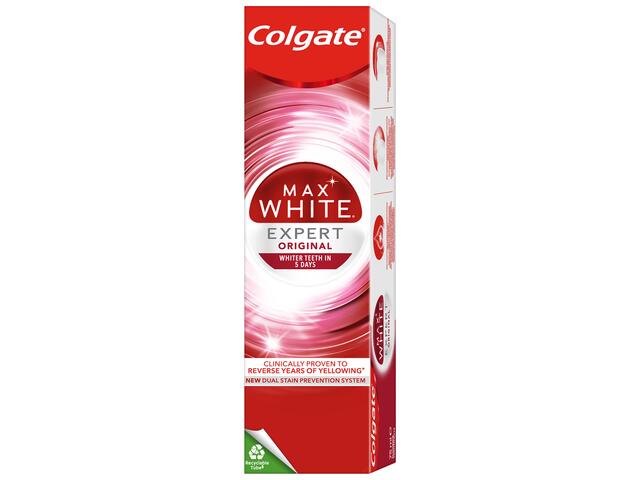 Pasta De Dinti Pentru Albire Colgate Max White Expert Original 75Ml