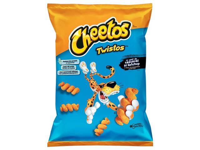 Cheetos Pufuleti cu cascaval si ketchup, 45g