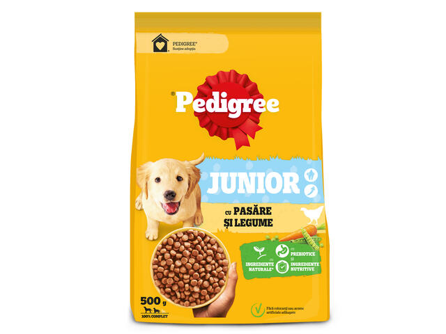 Hrana uscata cu pui Pedigree 500g