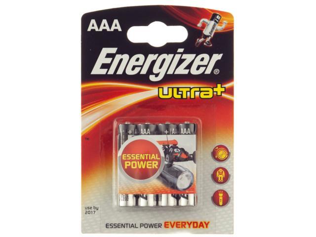 Baterii alcaline AAA(LR03) 1.5V Energizer Ultra+ 4buc