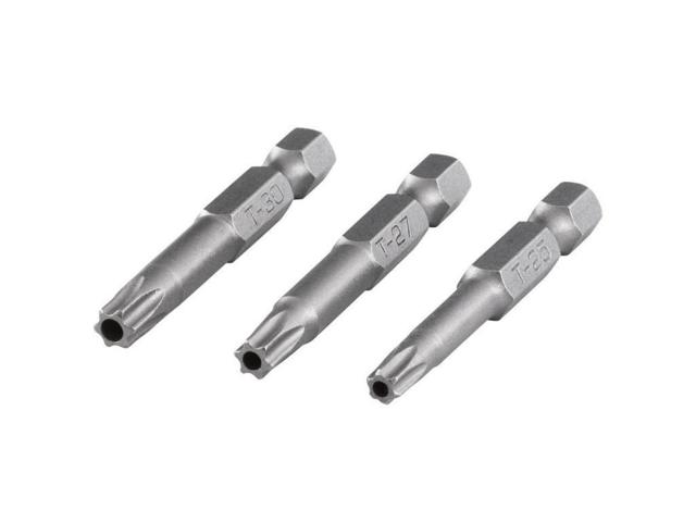 Set capete surubelnite Wolfcraft, TX 25-27-30, 3 piese, 50 mm