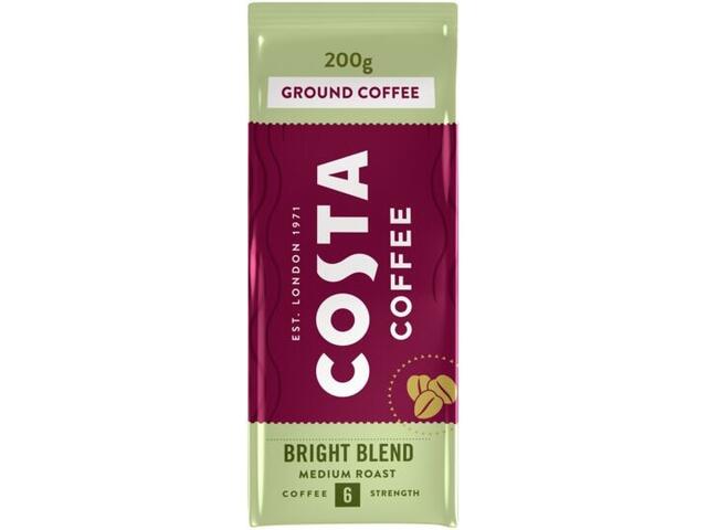 Cafea macinata Costa Bright Blend, prajire medie, 200g
