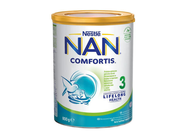 Formula de lapte praf copii Nestle Nan Comfortis 3, de la 1 an, 800 g