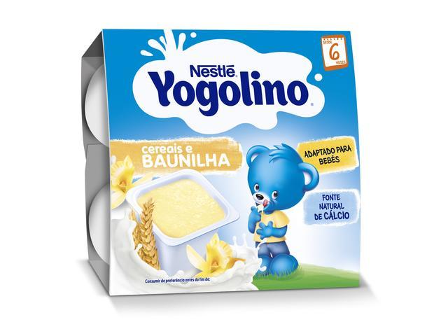 Nestle Yogolino gustare Gris cu lapte 4 x 100g de la 6 luni