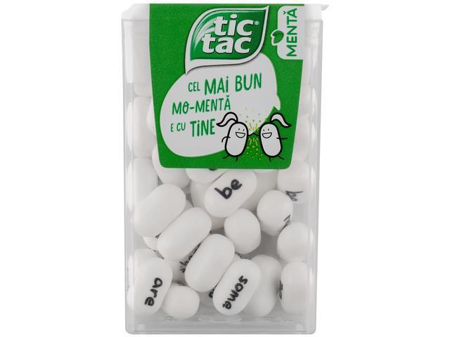 Tic Tac 18g drajeuri cu gust de menta