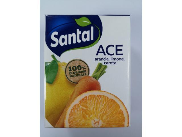 Santal Ace suc portocale lamaie si morcovi 0.2 l