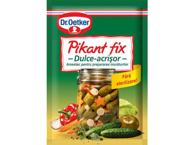 Amestec dulce-acrisor pentru prepararea muraturilor Pikant Fix 100g