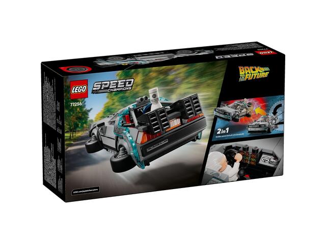 LEGO® Speed Champions - Masina timpului din Inapoi in viitor (77256)