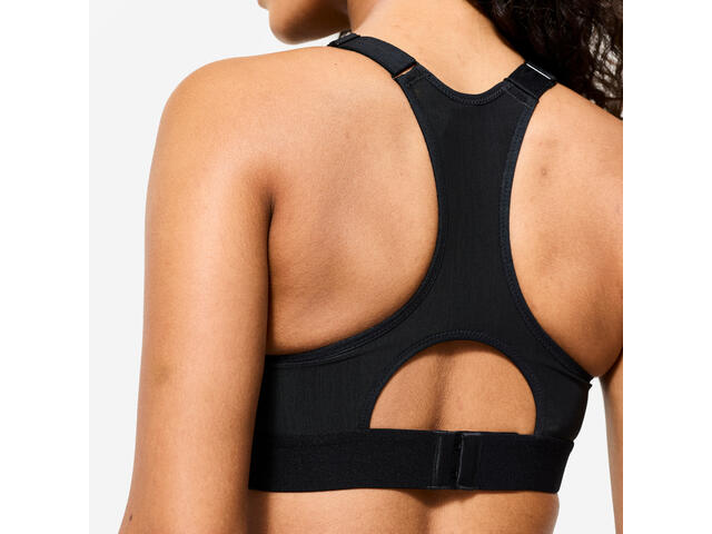 Bustieră reglabilă cu bureți susținere mare Negru Damă - M