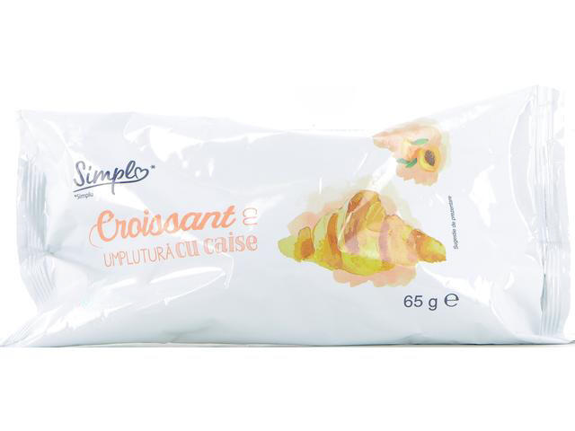 Croissant Cu Crema De Caise Carrefour 65 G