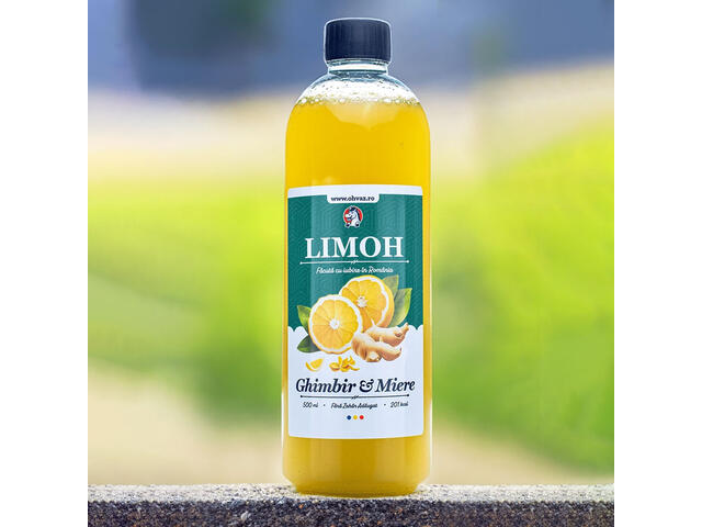 Limonadă cu Ghimbir și Miere 500 ml