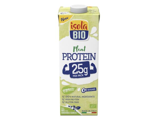 Bautura Eco cu proteine de mazare 0% zaharuri fara gluten 1l Isola Bio