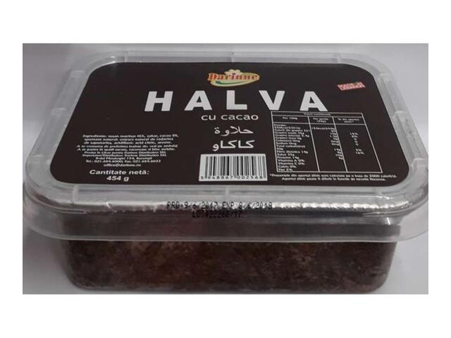 Halva cu cacao Darinne, 454 g