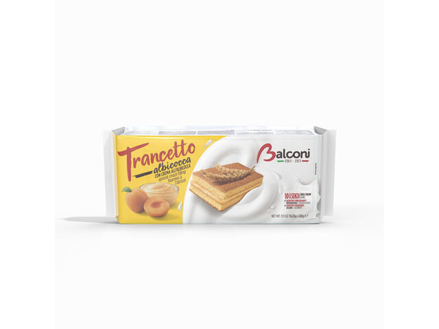 Prajituri cu umplutura de caise Balconi 10 x 28 g